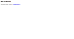 Desktop Screenshot of discover.co.uk