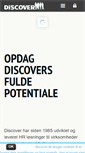 Mobile Screenshot of discover.dk